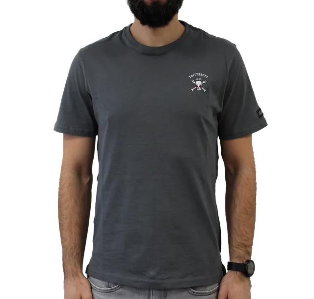 trittbrett-paul-t-shirt-skull-tshirt-schwarz-baumwolle image 1
