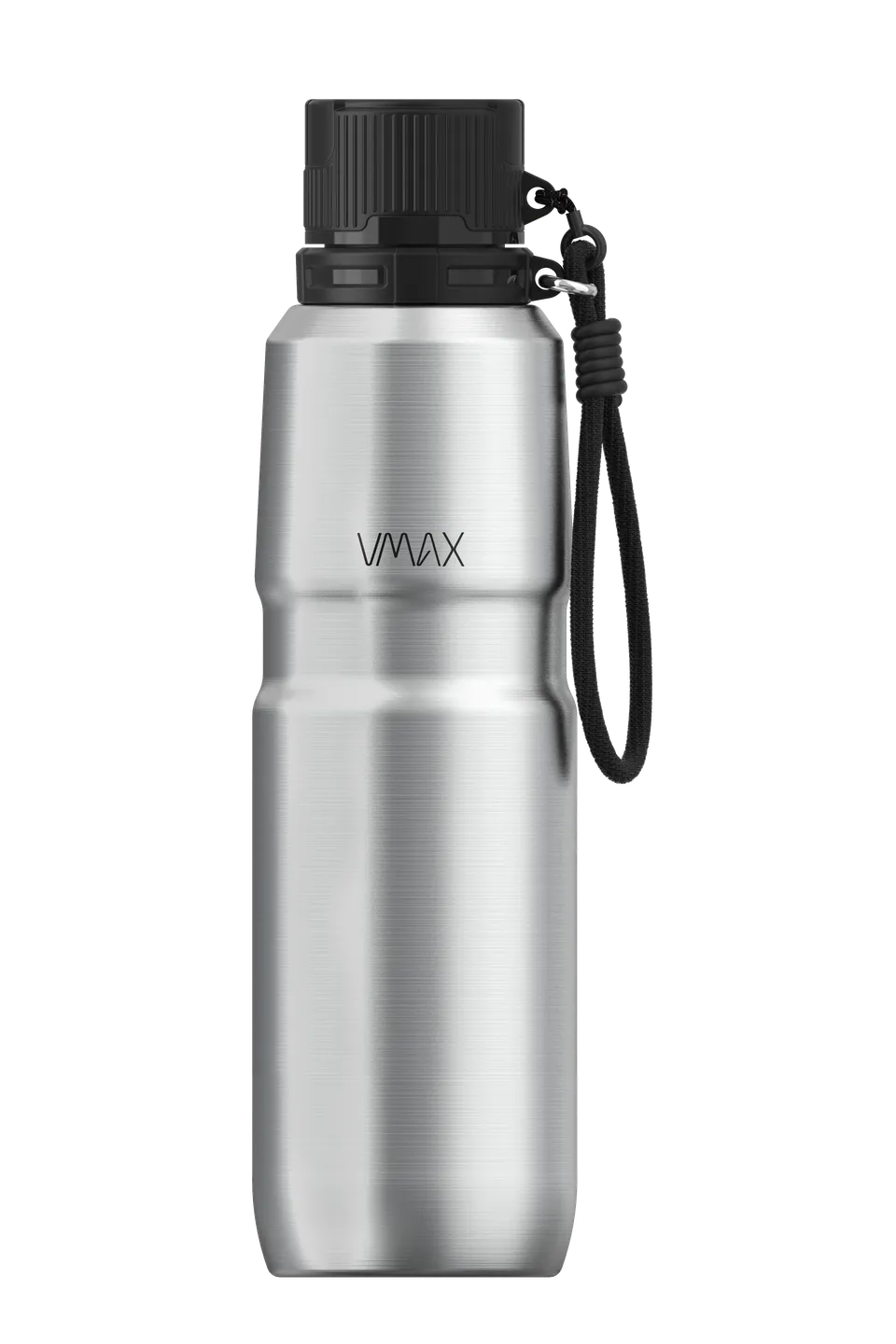 vmax-vx2-pro-thermosflasche-650ml-silber-doppelwandig image 1