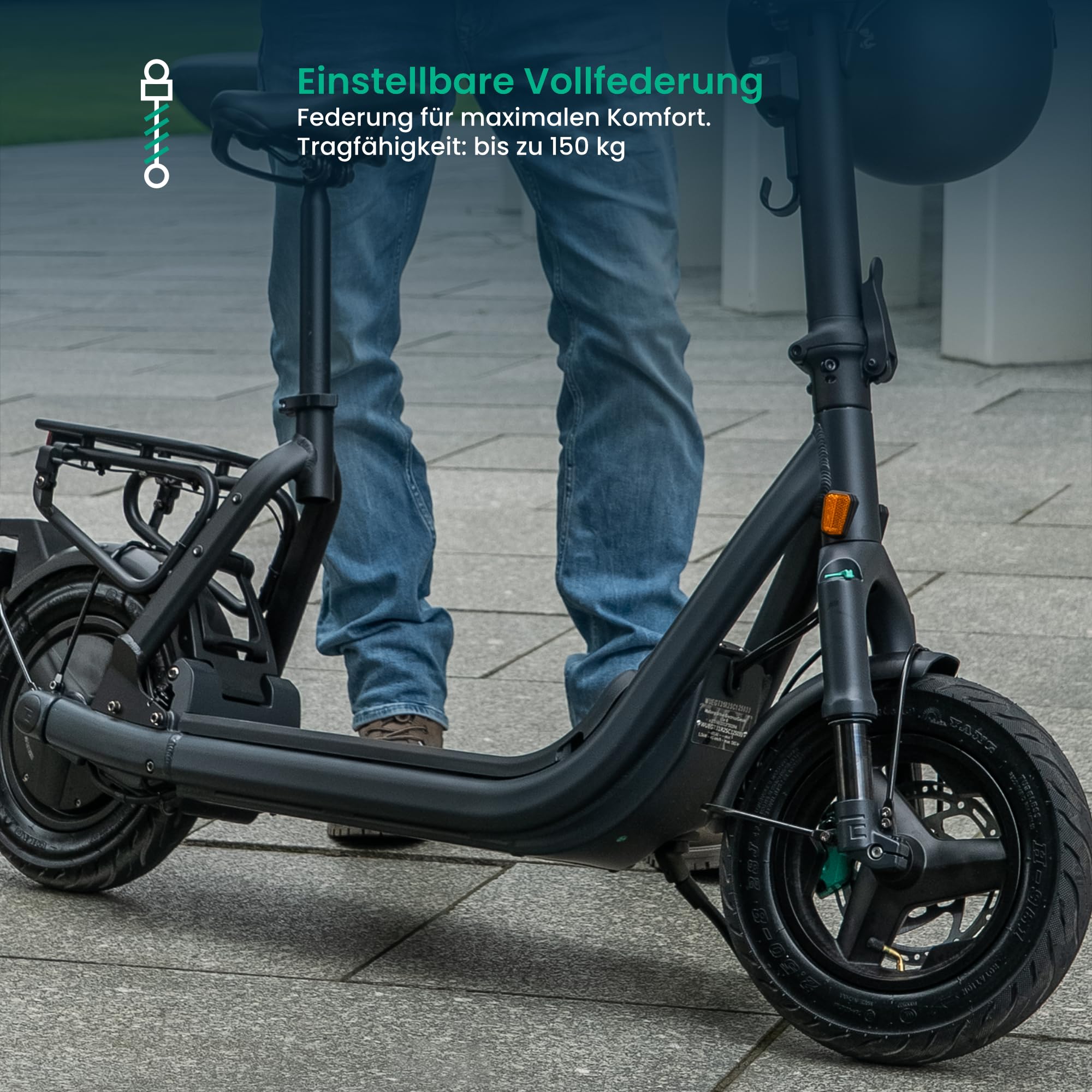 egret-gt-gts-e-scooter-mit-stra-enzulassung-45-km-h-mit-sitz image 2