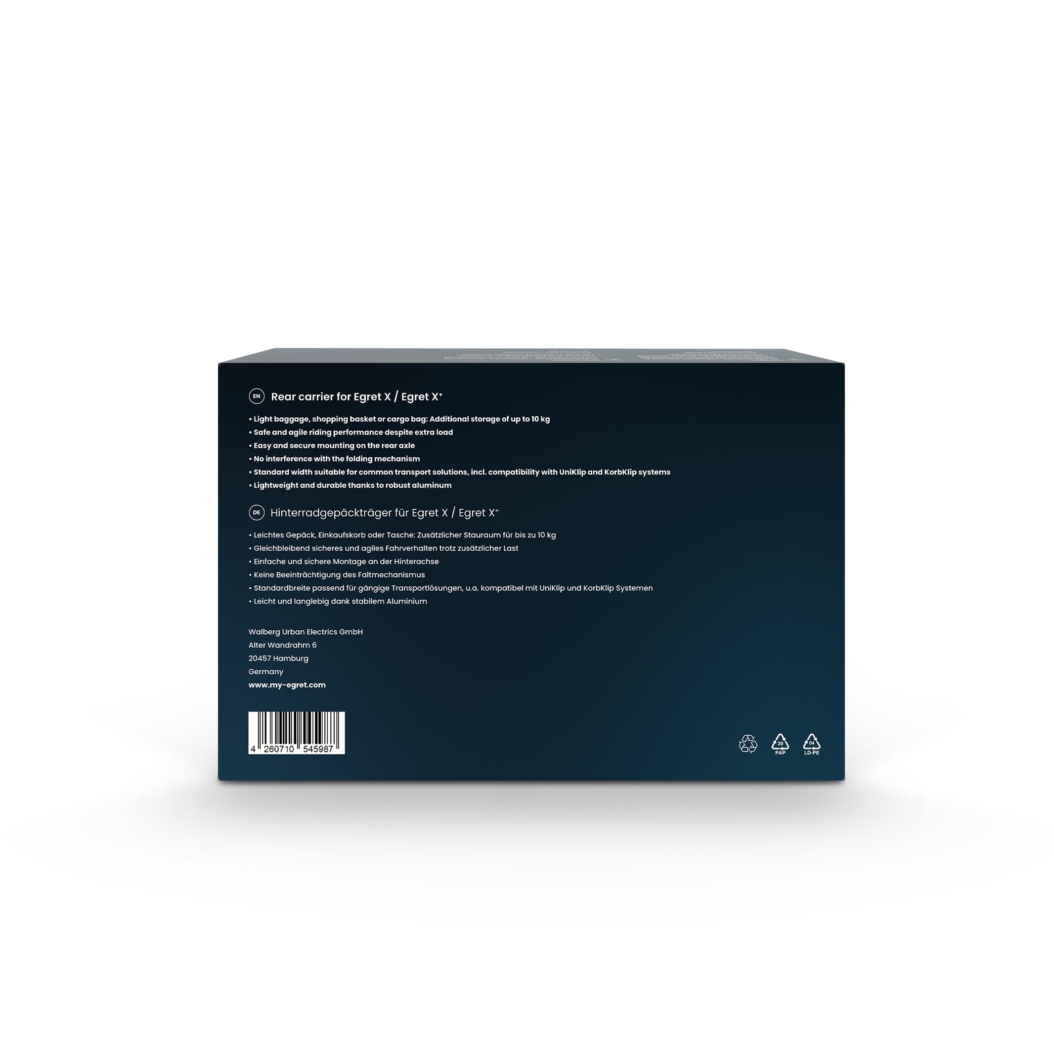 egret-x-cargo-carrier-gep-cktr-ger-aluminium-10-kg image 6