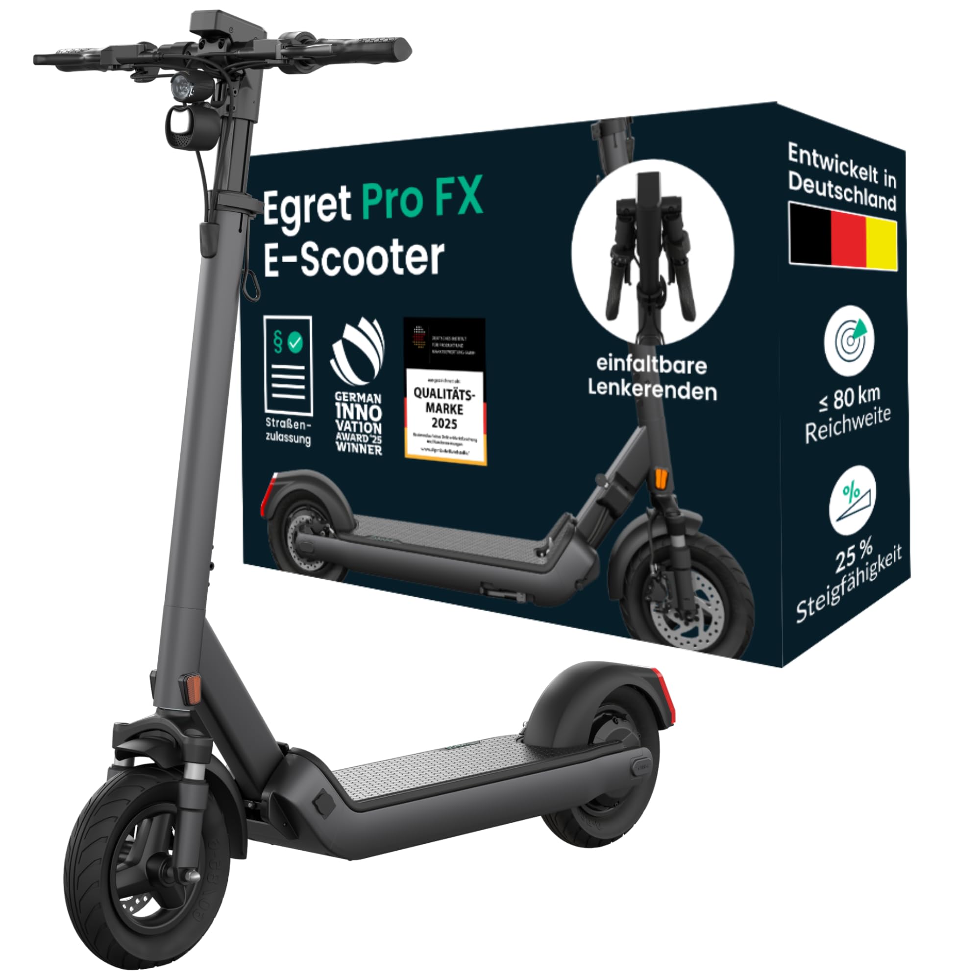 egret-pro-fx-e-scooter-stra-enzulassung-80-km-federung image 1