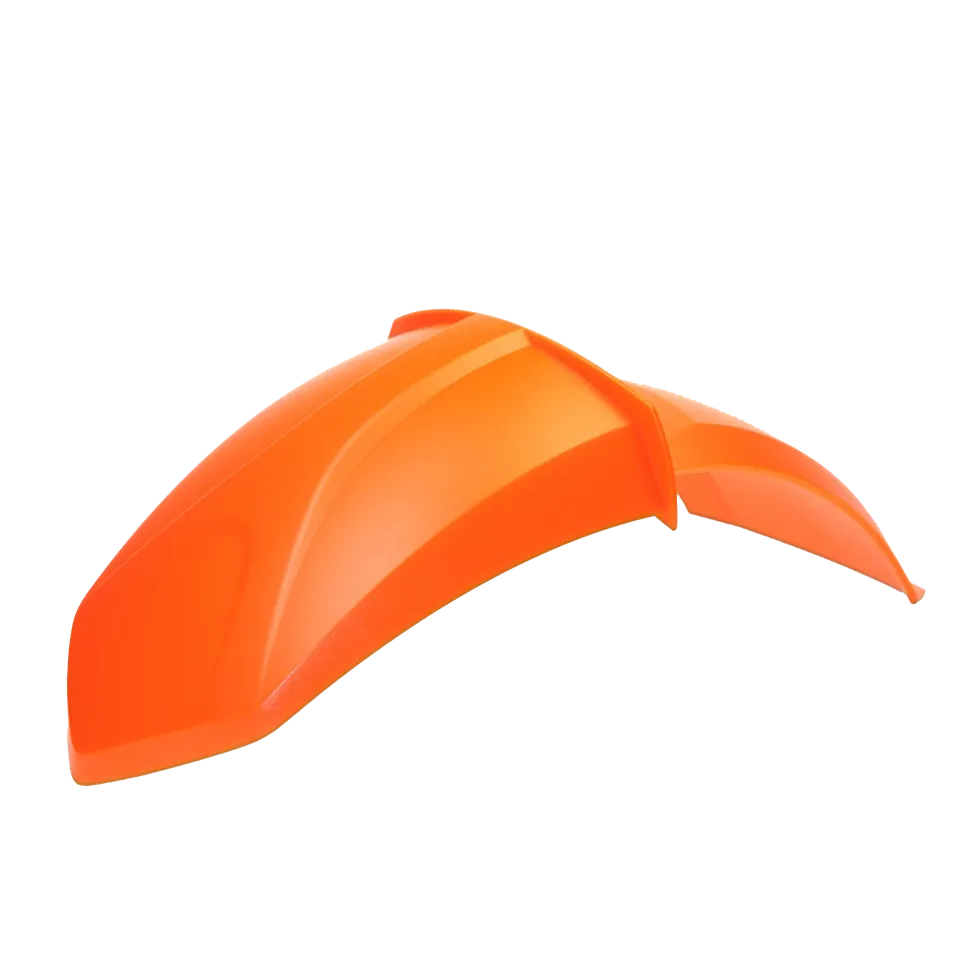 trittbrett-hilde-schutzblech-vorderrad-orange-2-teilig-baujahr-2023 image 1